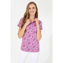 U.S. Polo Assn. Kadın Manolya T-Shirt 50251907-VR211