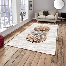 Meka Home Yeni Model Taşlı Damla Lastikli Halı Örtüsü