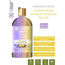 Laventin Arındırıcı Ferahlatıcı Nemlendirici Lavanta - Vanilya Duş Jeli 400 ml Aroma Terapi