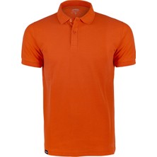 Evolite DeepRaw Erkek Polo T-Shirt- Turuncu