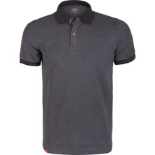 Evolite DeepRaw Erkek Polo T-Shirt- Antrasit