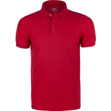 Evolite DeepRaw Erkek Polo T-Shirt - Kırmızı