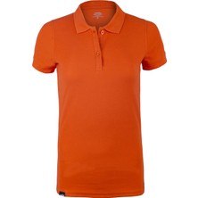 Evolite DeepRaw Kadın Polo T-Shirt - Turuncu