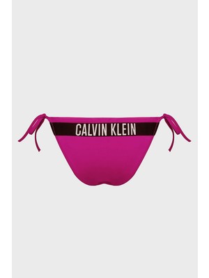 Calvin Klein Logolu Yandan Bağcıklı Bikini Altı Bayan Bikini Altı KW0KW01724 T01