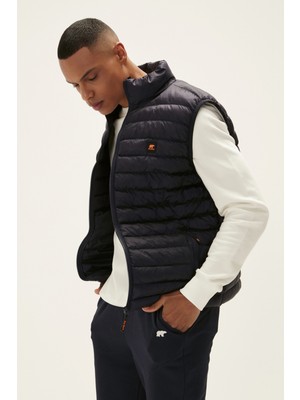 Bad Bear Archer Vest Lacivert Erkek Puffer Yelek