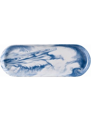 Paşabahçe Porselen Servis Tabağı Oval 22x10 cm Tekli