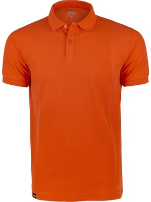 Evolite Deepraw Bay Polo T-Shirt - Turuncu