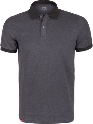 Evolite Deepraw Bay Polo T-Shirt - Antrasit