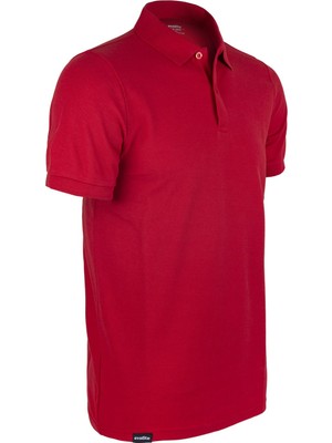 Evolite Deepraw Bay Polo T-Shirt - Kırmızı