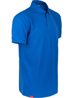 Evolite Deepraw Bay Polo  T-Shirt - Sax