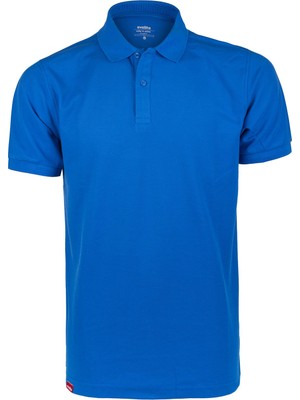 Evolite Deepraw Bay Polo  T-Shirt - Sax