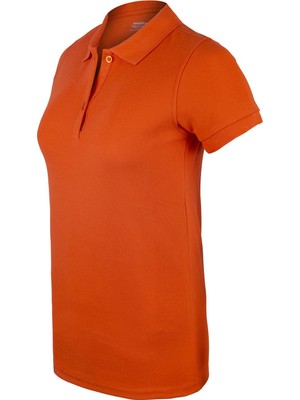 Evolite Deepraw Bayan Polo T-Shirt - Turuncu