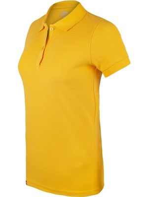 Evolite Deepraw Bayan Polo T-Shirt - Sarı