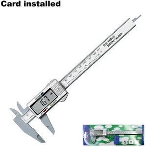 Gümüş LCD Vernier Caliper 0-150 mm Elektronik Dijital Ekran(Yurt Dışından)