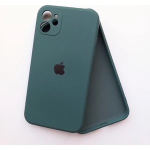 More Gsm iPhone 11 Uyumlu Köseli Kalıp 12 Görünümlü Lansman Içi Süet Silikon Kılıf