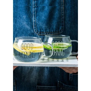 Mim Life Perotti Costa Morning 400 ml 3'lü Cam Kupa