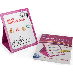 8512 Manyetik Tablet Yazı Tahtası Pembe
