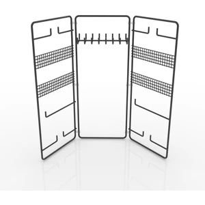 Takı Aksesuar Standı Dekoratif Organizer Mat Siyah EG210