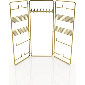 Takı Aksesuar Standı Dekoratif Organizer Gold EG210