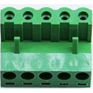 5 Pin 5.08MM Dişi Geçmeli Klemens  Yeşil