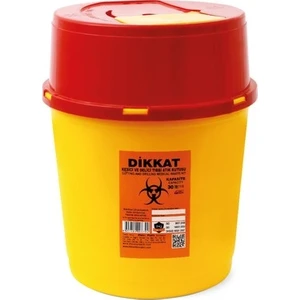 Tıbbi Atık Kutusu 30 Lt 10 Adet
