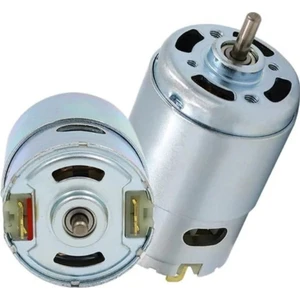 Ay Magnet Elektrik Üreten Mini Dc Dinamo Motoru 2'li - 12V Eğitici Elektrik Motoru