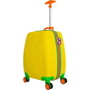 WX-414 Sarı Panda Çocuk Valizi