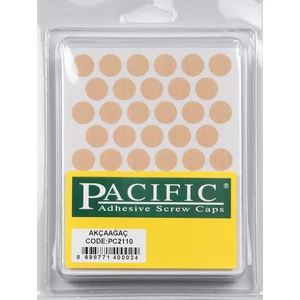 Pvc Yapışkan Tapa 14MM 1plk=50 Ad Akçaağaç