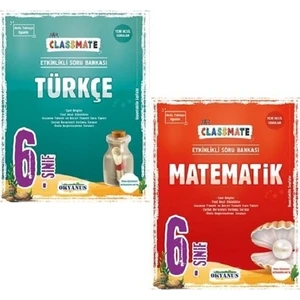 Okyanus Yayınları 6. Sınıf Classmate Matematik Soru Bankası+6. Sınıf Classmate Türkçe Soru Bankası