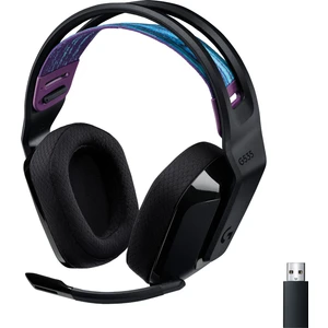G G535 LIGHTSPEED Kablosuz Mikrofonlu Oyuncu Kulaklığı - Siyah