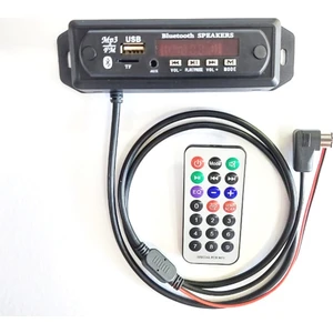 Pioneer Ip-Bus Aux Menülü Teyp Uyumlu Mikrofonlu Usb-Bt-Mp3 Çalar 12V Montaj Kutulu