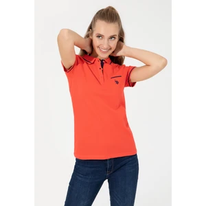 U.S. Polo Assn. Kadın Kırmızı T-Shirt 50248984-VR213