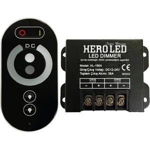 Hero Led 36A Dokunmatik Touch LED Dimmer Uzaktan Kumanda ve Kontrol Cihazı