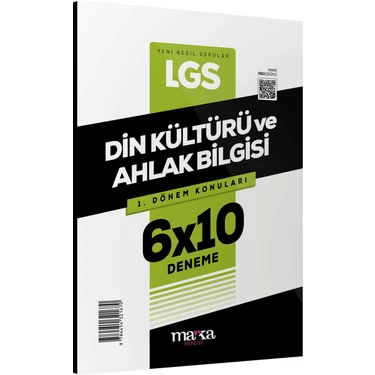 Marka Yayınları 2025 LGS 1. Dönem Konuları Din Kültürü ve Ahlak Bilgisi 6