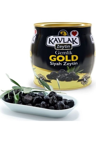 Kavlak Gold Gemlik Siyah Zeytin 2 kg