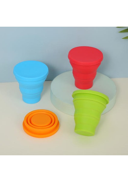 4*pcs 170ML Mini Silikon Katlanır Kupa(Yurt Dışından)