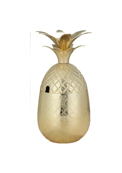 Paslanmaz Çelik Kokteyl Camı, Ananas Şekli Bar Kokteyl Bardakları Için Metal(Yurt Dışından)