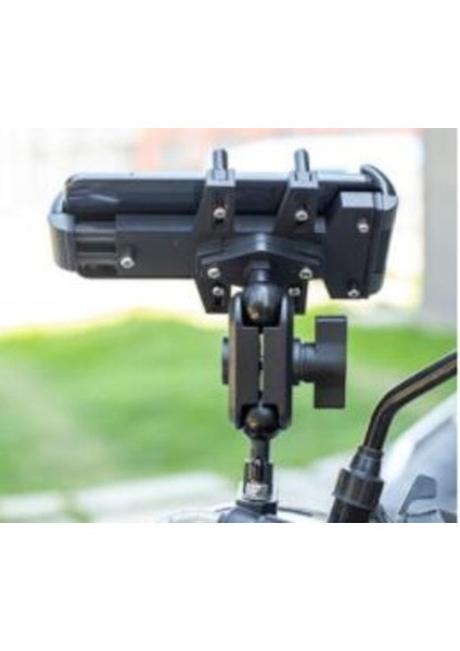 Motosiklet Bisiklet Evrensel Cep Telefonu Tutucu Alüminyum Bisiklet Sürme Braketi Gps Dağı Motosiklet Gidon Yan Ayna Standı | Telefon Sahipleri ve Standları(Yurt Dışından) modelleri