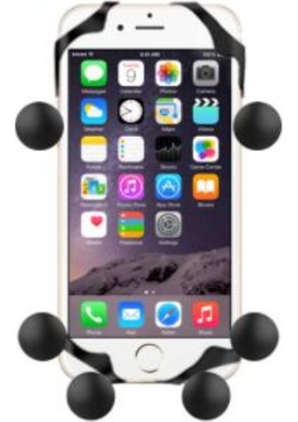 Evrensel Motosiklet Gidon Bisiklet Telefon Dağı Tutucu Destek Bisiklet Silikon Bant x Stil Gopro Smartphone Için Gps Tutucu | Telefon Sahipleri ve duruş(Yurt Dışından)