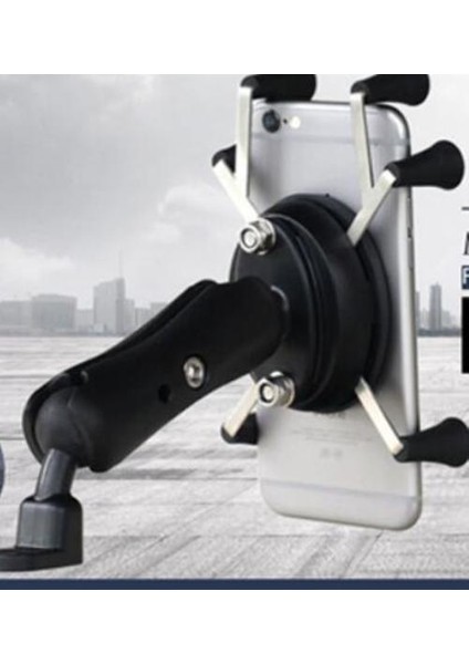 Evrensel Motosiklet Gidon Bisiklet Telefon Dağı Tutucu Destek Bisiklet Silikon Bant x Stil Gopro Smartphone Için Gps Tutucu | Telefon Sahipleri ve duruş(Yurt Dışından)