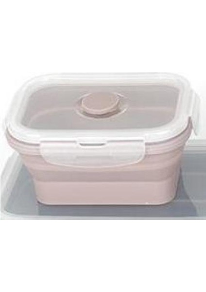 2pcs 350ML Açık Silikon Öğle Yemeği Kutusu(Yurt Dışından)