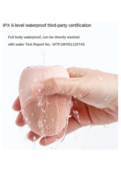 Silikon Temizleyici, Derin Temizleme Akıllı Ultrasonik Yüksek Frekanslı Su Geçirmez Temizleyici(Yurt Dışından) fiyatları