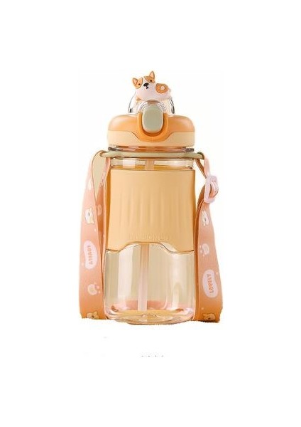 600ML Çocuk Saman Kupası Suluk (Yurt Dışından)