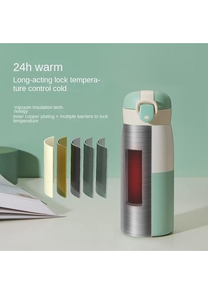 400ML Öğrenci ve Çocuklar 304 Paslanmaz Çelik Suluk (Yurt Dışından) fırsatları