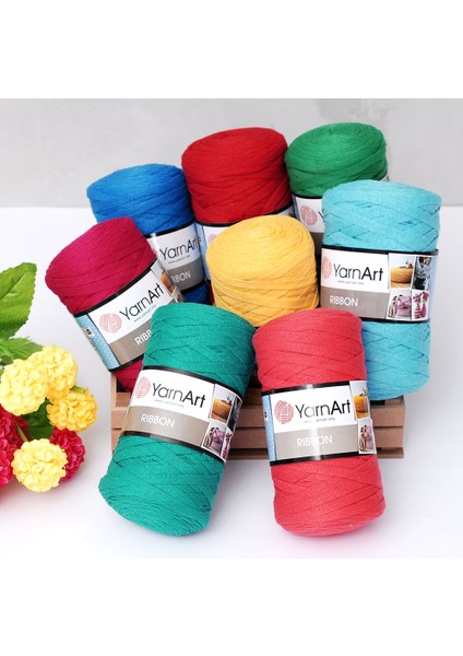 YarnArt ribbon ip, summer  759  Çimen Yeşili