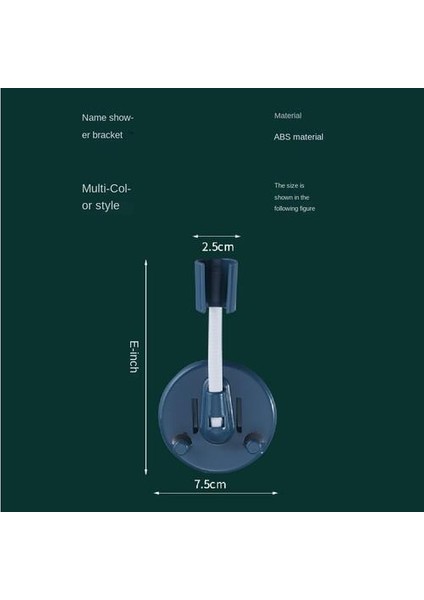 Abs+ Paslanmaz Çelik Duş Braketi, Evrensel Disk Su Geçirmez Ücretsiz Yumruk Plastik Duş Braketi (Yurt Dışından) fiyatları
