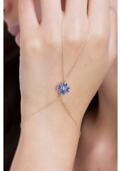 Altın Çift Taraflı Kalpli Yonca Şahmeran fiyatları