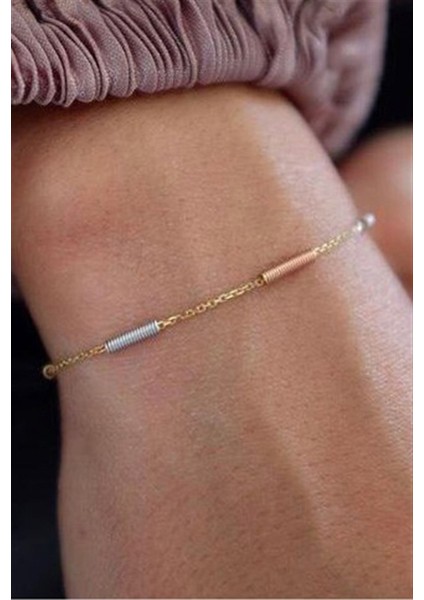 Altın Yaylı Bileklik