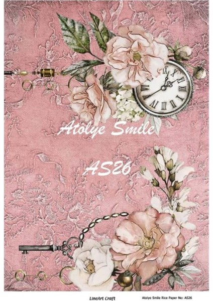 Atölye Smile AS26 Pirinç Dekopaj 30X42