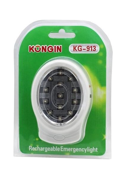 13 LED Şarj Edilebilir Ev Acil Otomatik Güç Hatası Kesinti Işık Lambası (Yurt Dışından)